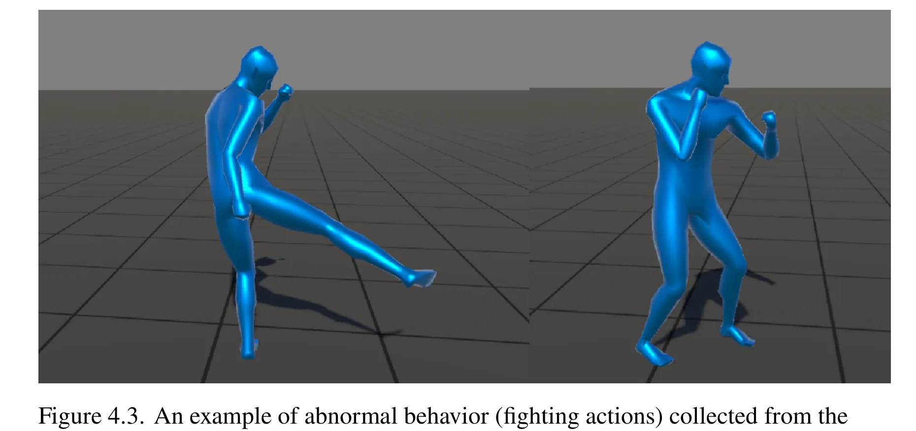 Towards a Safer Metaverse: Anomaly Detection in Avatar Actions using Human Action Transfer Learning — figure 3